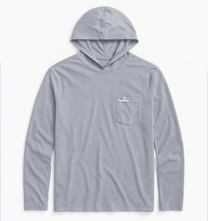 Skiff Dogs: Ocean Flex Hoodie - Fog Gray