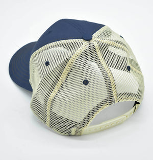 Palmetto Flag: Badged Trucker Cap - Navy