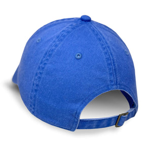 Palmetto Flag: Sportsman Cotton Twill Cap - Light Blue
