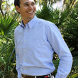 Load image into Gallery viewer, Playing Jacks: Embroidered Belt - Royal Blue
