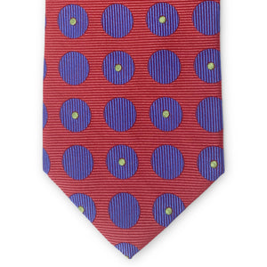 Bespoke Bullseye: Tie - Red