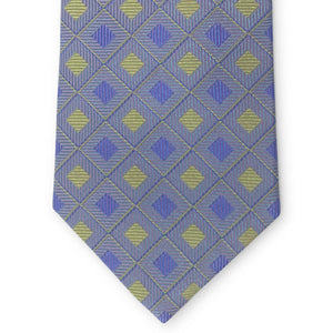 Bespoke Diamond in the Rough: Tie - Periwinkle