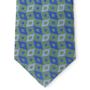Bespoke Rhombus: Tie - Green