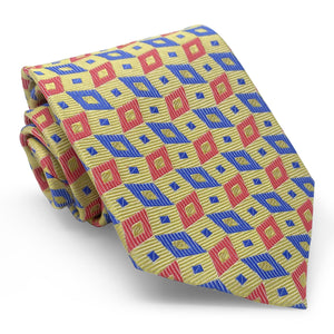 Bespoke Rhombus: Tie - Yellow