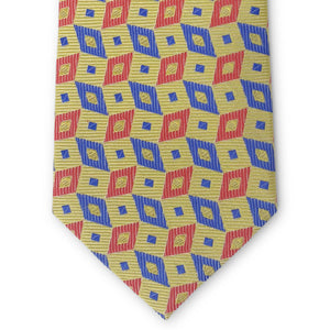 Bespoke Rhombus: Tie - Yellow