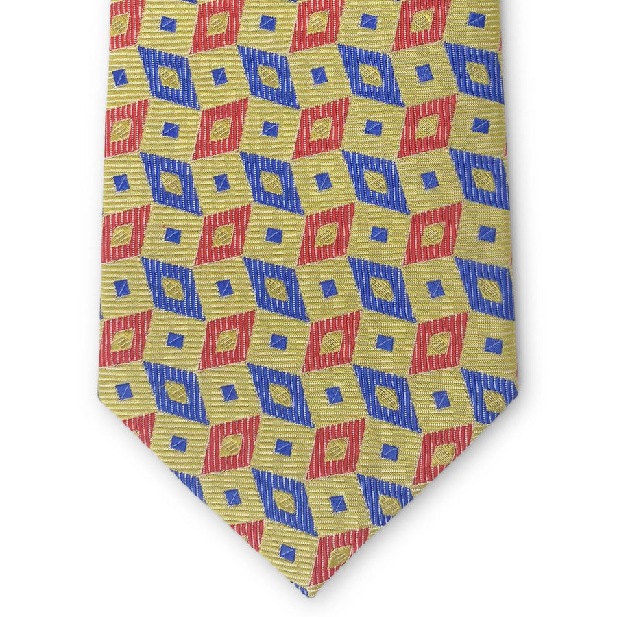 Bespoke Rhombus: Tie - Yellow