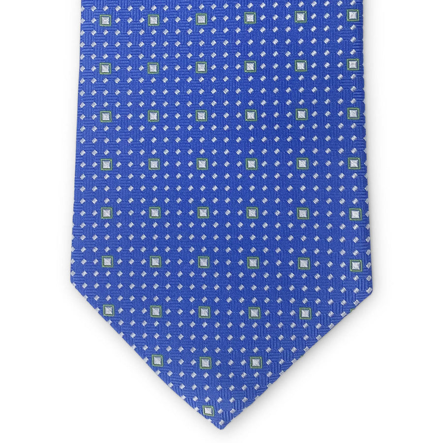 Bespoke Fine Squares: Tie - Blue