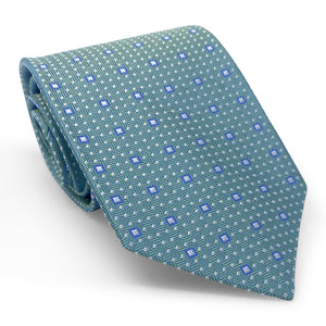 Bespoke Fine Squares: Tie - Green