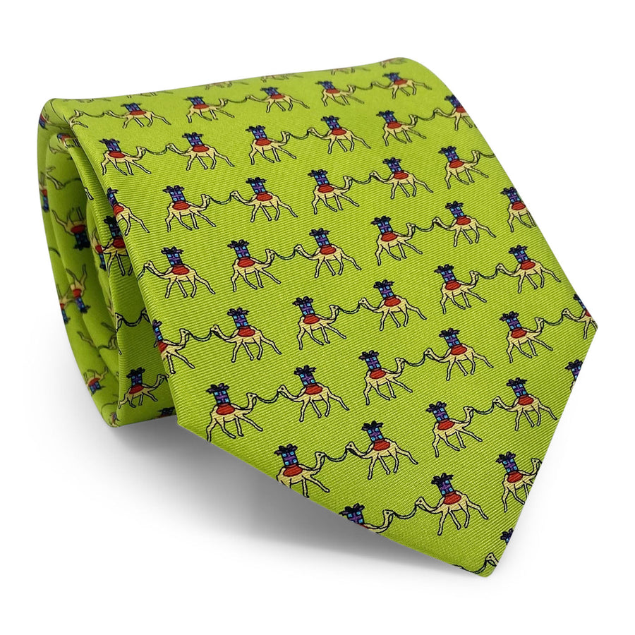 Gifted Camels: Tie - Green