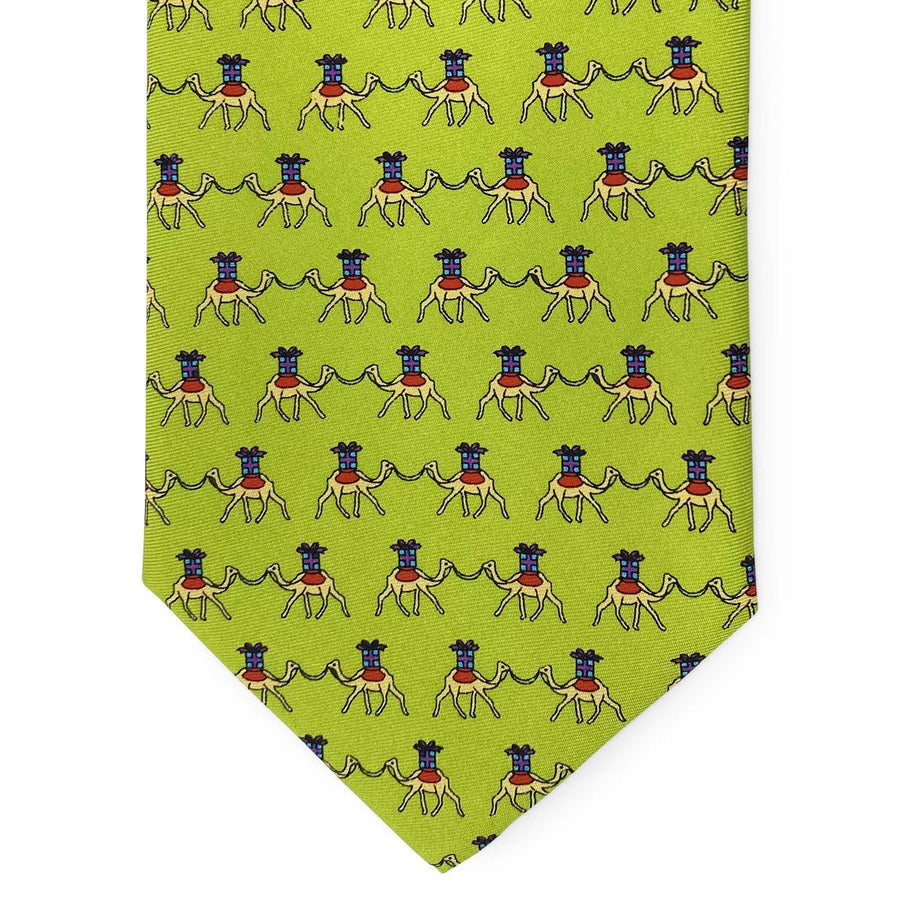 Gifted Camels: Tie - Green