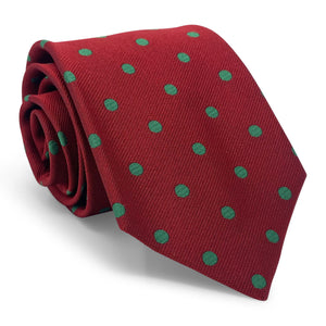 Largest Dot: Tie - Red/Green