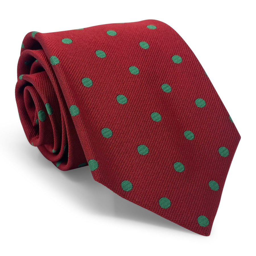 Largest Dot: Tie - Red/Green
