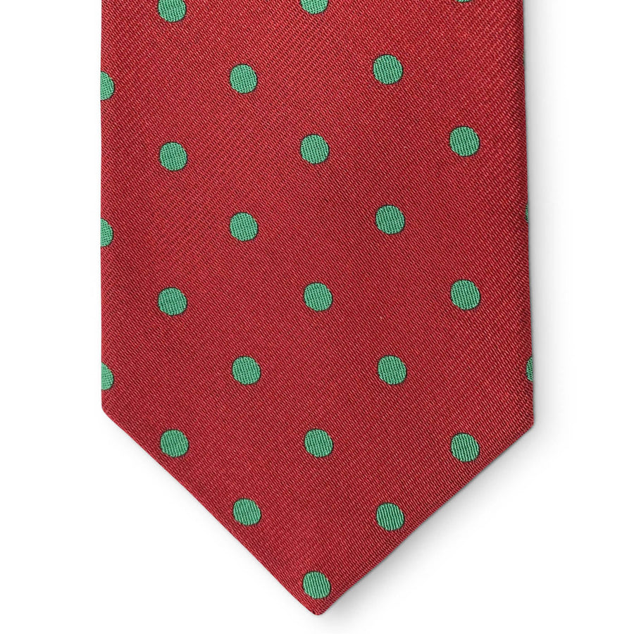Largest Dot: Tie - Red/Green