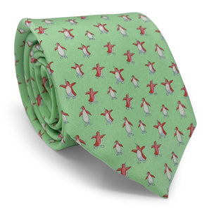 Penguins: Tie - Green