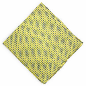 Screw Driver: Silk Pocket Square - Yellow