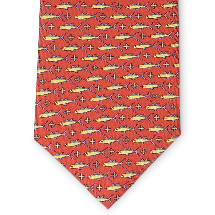 Holy Mackerel: Tie - Red