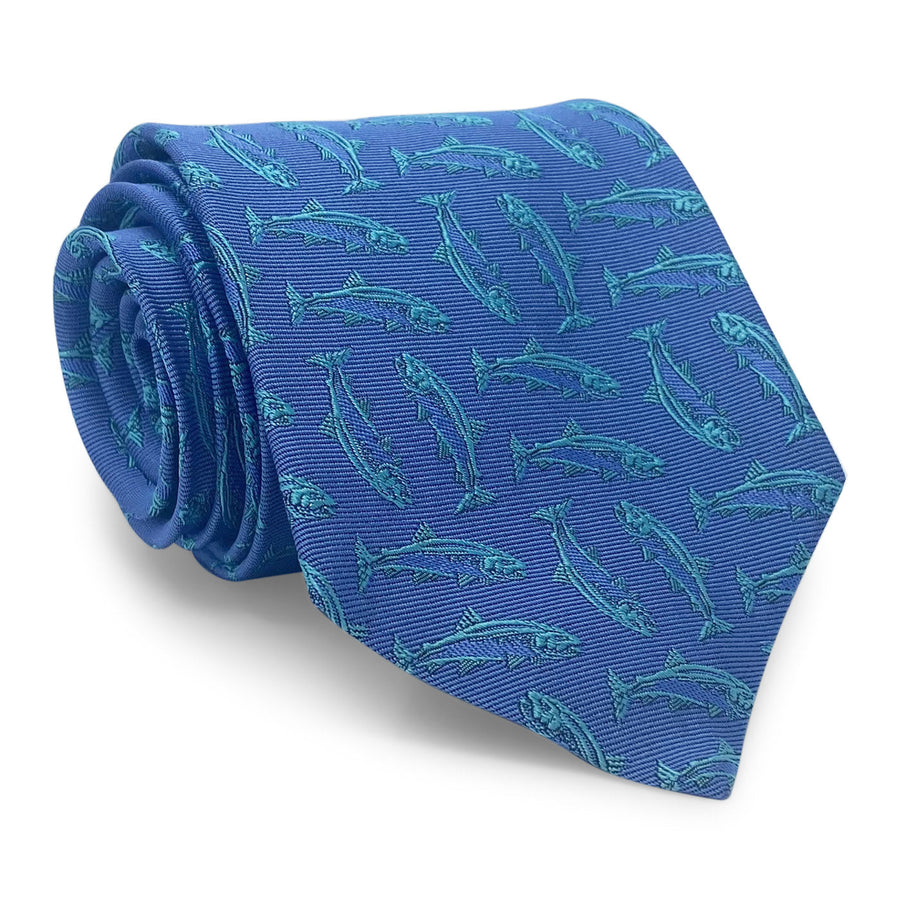 Fish: Tie - Blue/Green