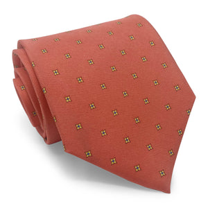 Square Foulard: Tie - Pink
