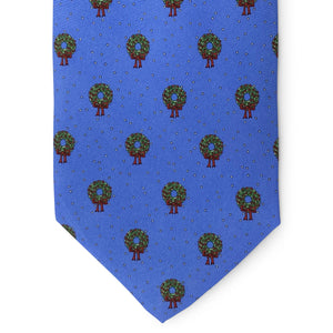 Wreaths: Tie - Blue