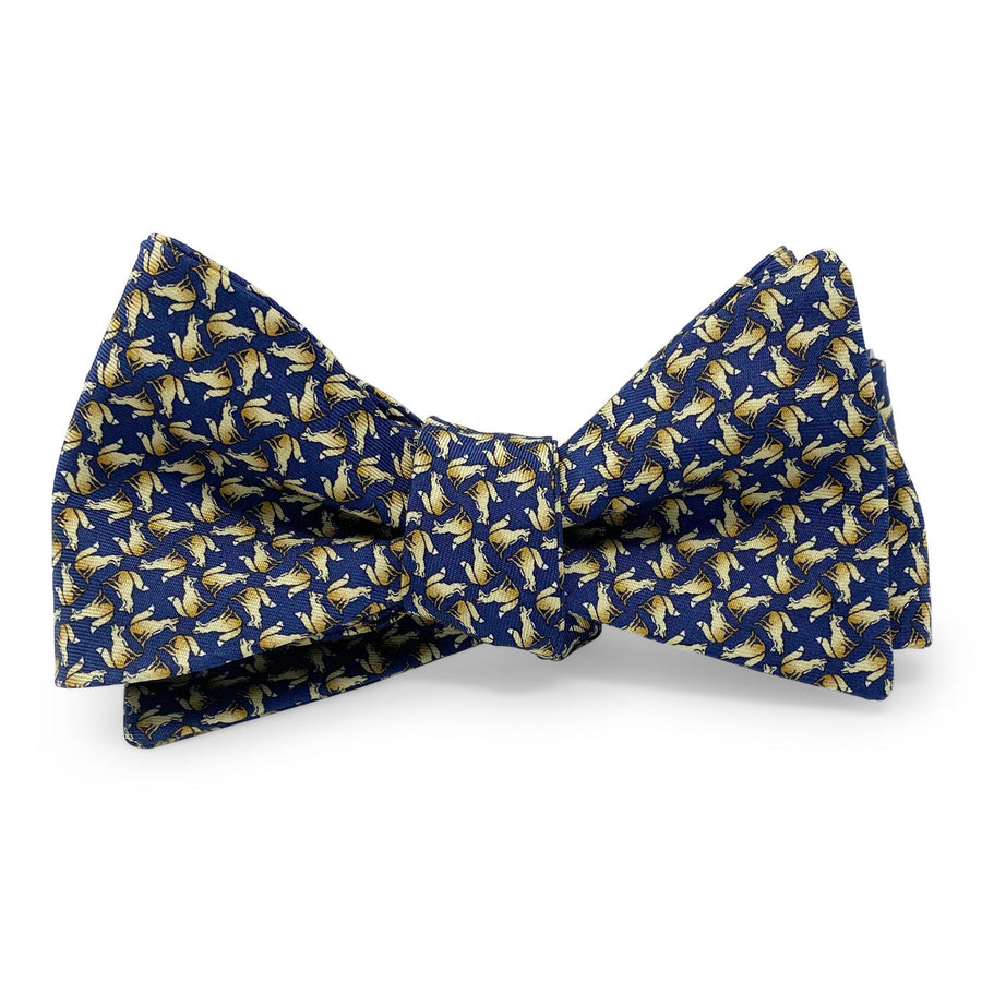 Foxes: Bow - Navy