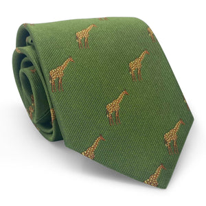 Giraffe: Tie - Green