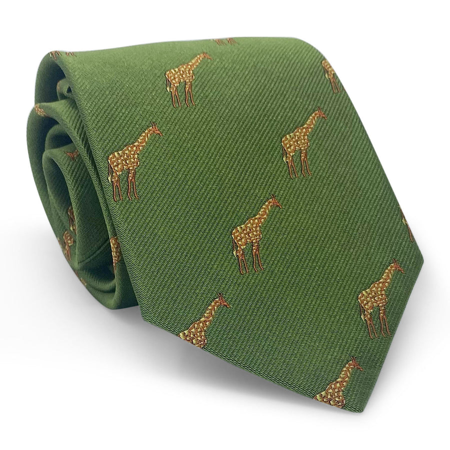 Giraffe: Tie - Green