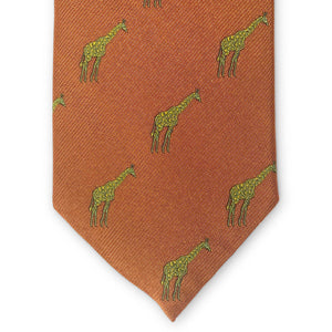Giraffe: Tie - Orange