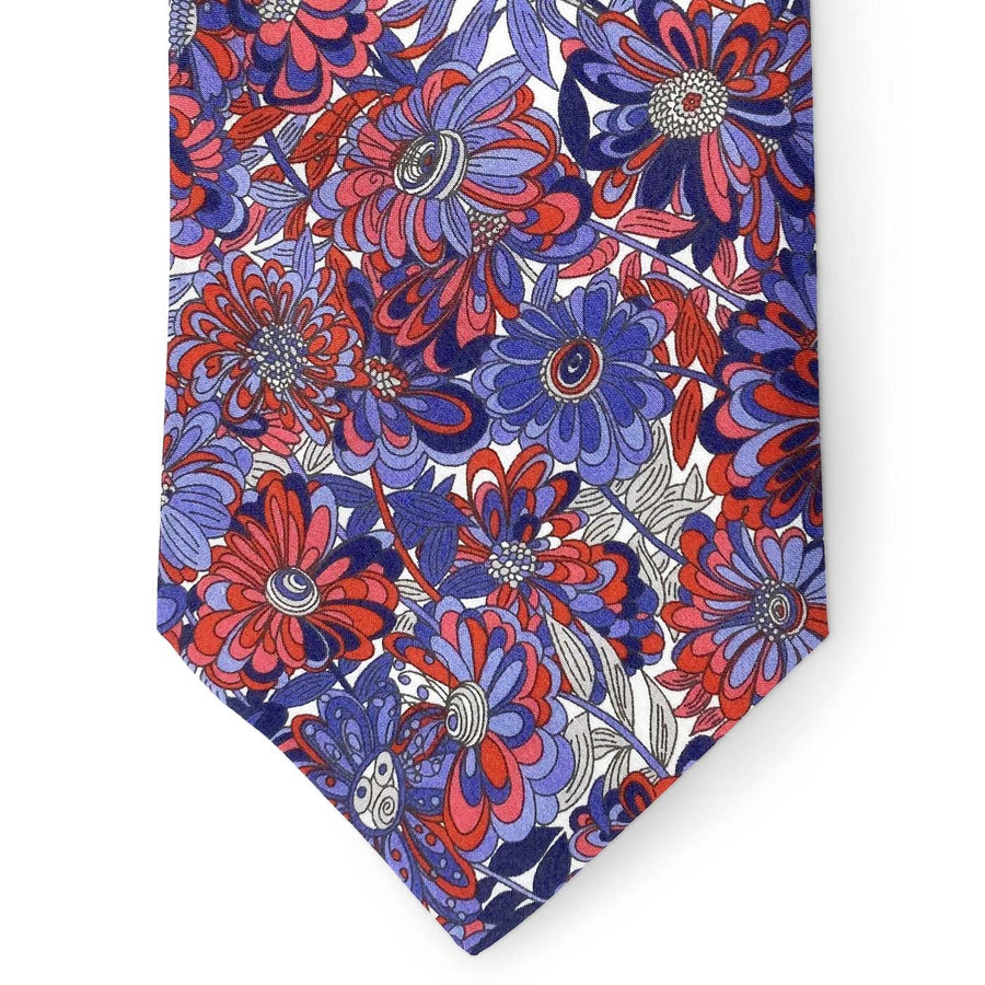 Liberty Frogmore: Tie - Purple/Red