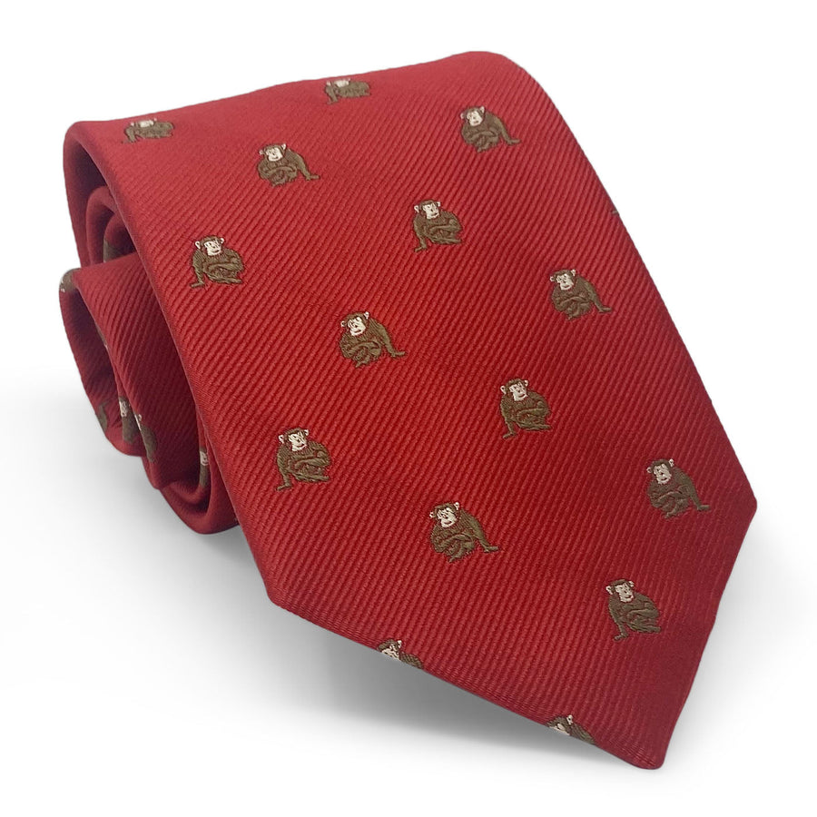 Monkey: Tie - Red