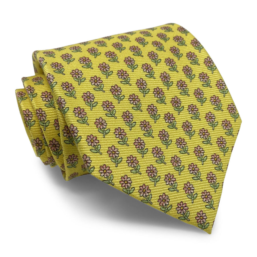 Fleur: Tie - Yellow