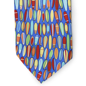 Surfboards: Tie - Blue