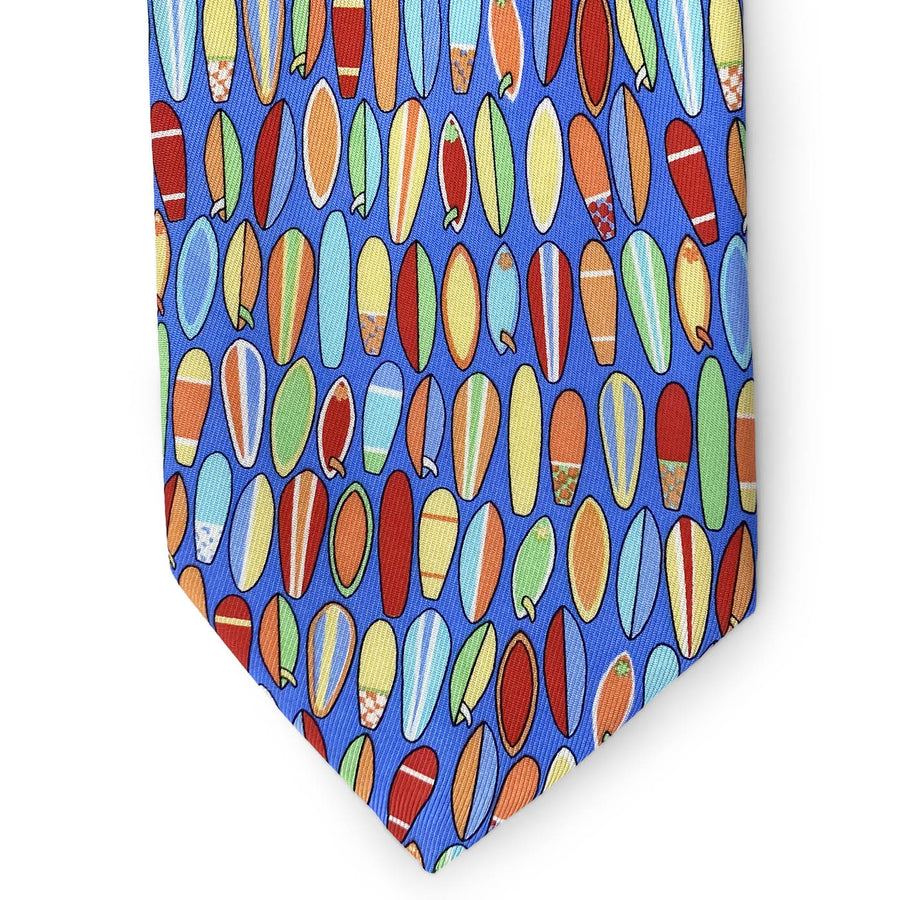 Surfboards: Tie - Blue