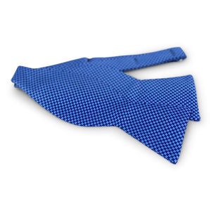 Houndstooth: Bow - Navy