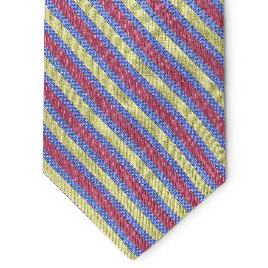 Belize: Tie - Red/Yellow