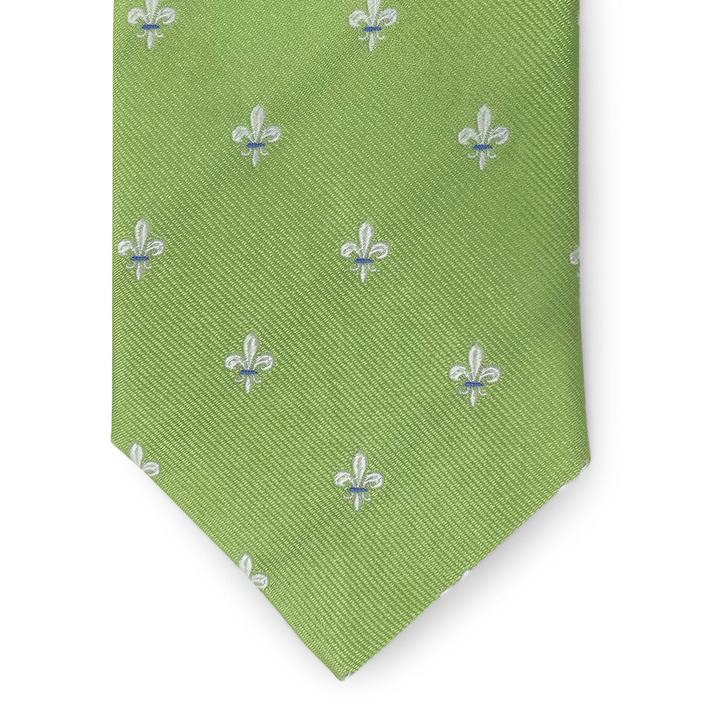 Fleur de Lis: Tie - Green – Collared Greens
