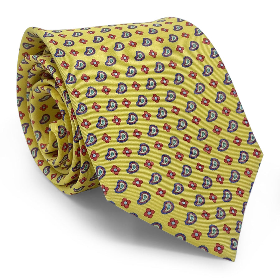 Neat Pines: Tie - Yellow