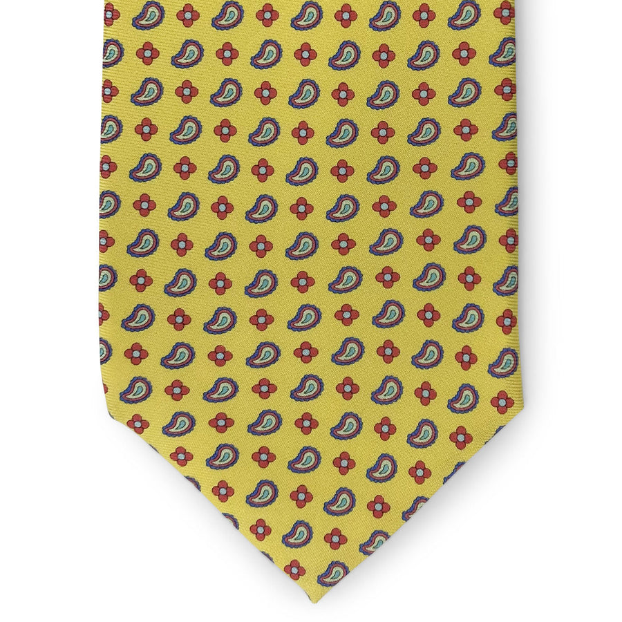 Neat Pines: Tie - Yellow