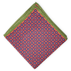 Georgetown: Silk Pocket Square - Red