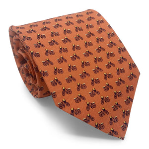 Basket & Bike: Tie - Orange