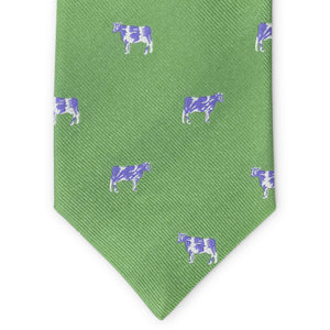 Cows: Tie - Green/Blue