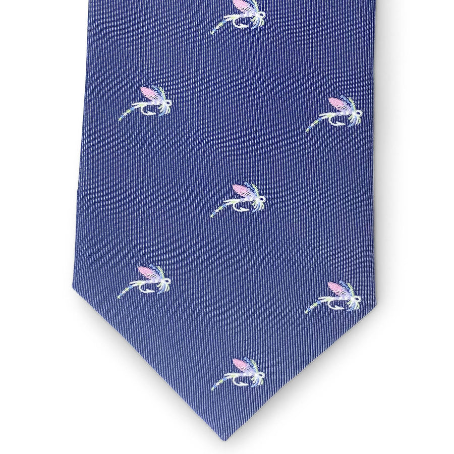 Woven Wulff: Tie - Navy