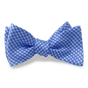 Houndstooth: Bow - Blue