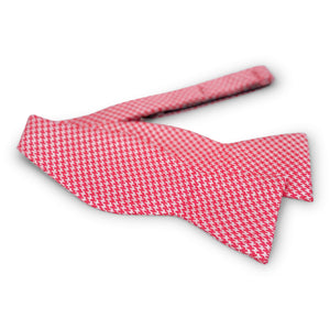 Houndstooth: Bow - Red