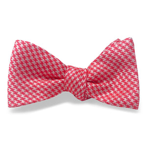 Houndstooth: Bow - Red