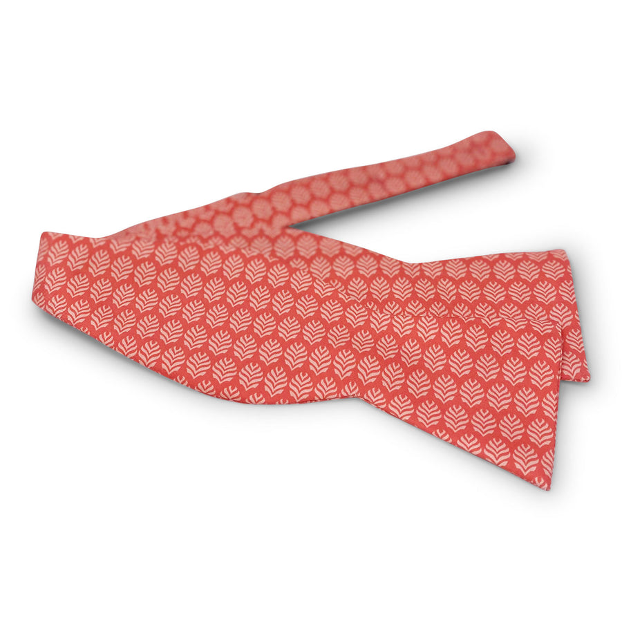 Palm Print: Bow - Coral