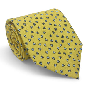 Sailboats: Tie - Yellow