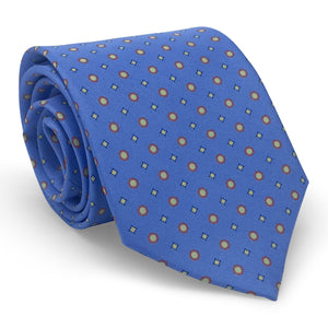 Spring Foulard: Tie - Blue
