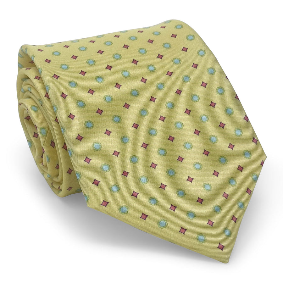 Spring Foulard: Tie - Yellow