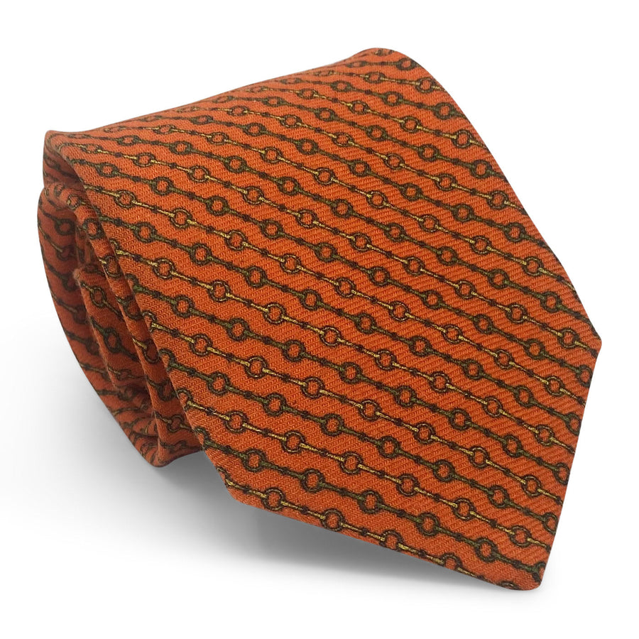 Bridle: Tie - Orange