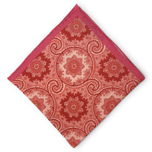 Hoge: Silk Pocket Square - Pink